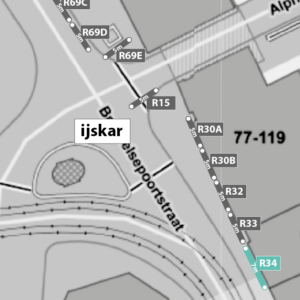 Standplaats R34 op zondag