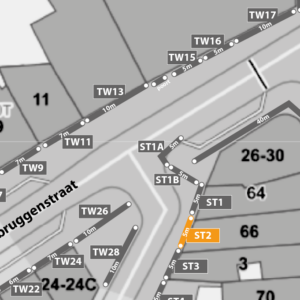 Standplaats ST2 op zaterdag
