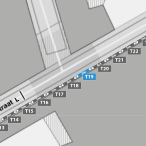 Standplaats T19 op zaterdag